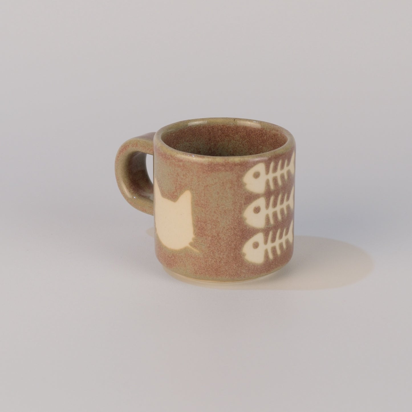 espresso cup - cat