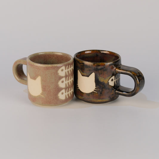 espresso cup - cat