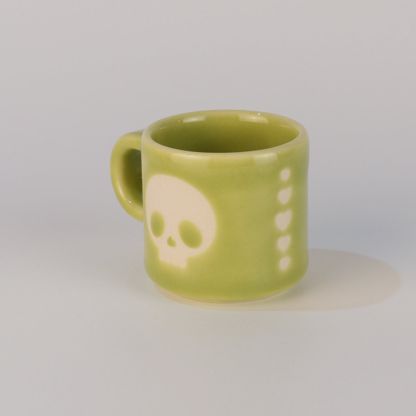espresso cup - skull
