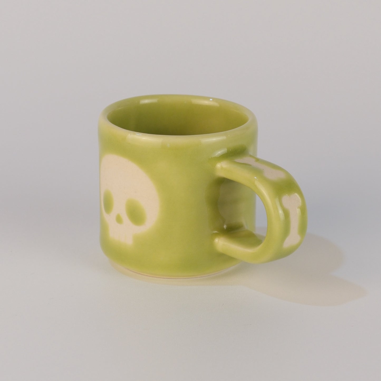 espresso cup - skull