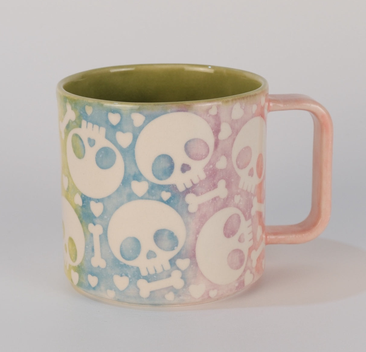 lovely bones mug - dreamy rainbow