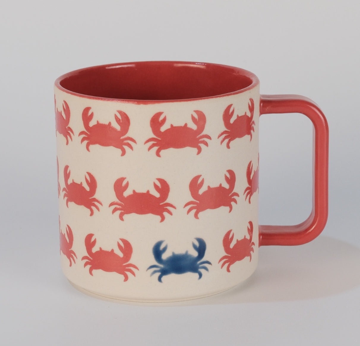 rare blue crab mug